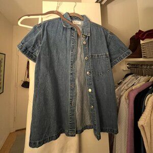 Parke short sleeve denim shirt
